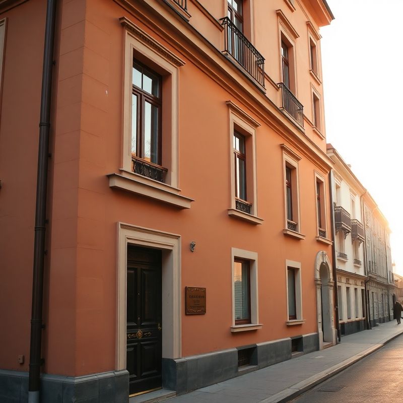 Exteriorul clădirii biroului Dragomir & Constantin pe o stradă liniștită din Timișoara